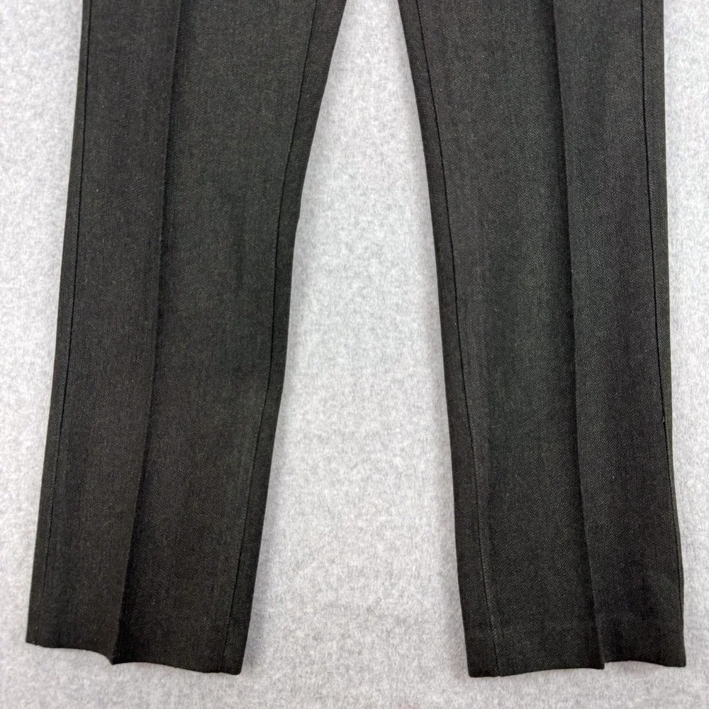 Banana Republic Kentfield Dress Pants Mens 31 Gray Herringbone Tweed Lined 32x31